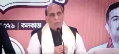 Rajnath Singh: No baseless opposition can deter PM Modi from his commitments