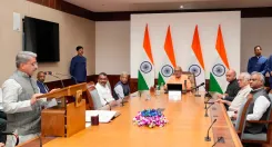 उपराष्ट्रपति सीपी राधाकृष्णन ने मंसूर अली खान और रजनीश कुमार अग्रवाल को दिलाई राज्यसभा की शपथ