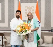 क्या उपराष्ट्रपति राधाकृष्णन से जयंत चौधरी और चिराग पासवान की मुलाकात हुई?
