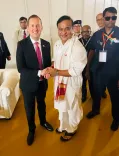 US envoy Sergio Gor attends Himanta Sarma's oath, eyes stronger Assam trade ties