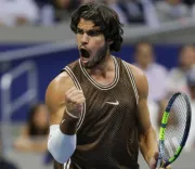 Alcaraz reaches US Open third round, beats Faria 4-6, 6-0, 6-3, 6-2