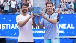 US Open doubles: Harrison, Skupski win historic title 6-4, 7-6