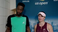 US Open 2026: Monfils and Svitolina light up mixed doubles in farewell run
