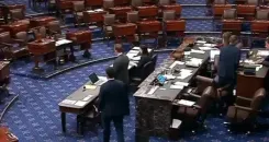 US Senate moves to block Trump’s global tariffs in rare bipartisan rebuke