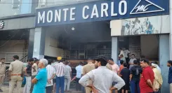 प्रतापगढ़ में कपड़ा शोरूम में भीषण आग, ₹50 लाख का सामान जलकर राख; शॉर्ट सर्किट की आशंका