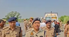 पूर्वांचल एक्सप्रेसवे पर एंबुलेंस-ट्रक टक्कर: सुल्तानपुर में 4 की मौत, सेना के सूबेदार का पार्थिव शरीर था सवार