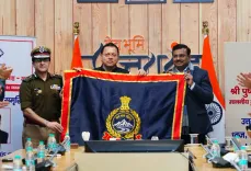 Uttarakhand CM unveils new Police flag and emblem