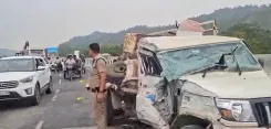 हरिद्वार-नजीबाबाद हाईवे पर बस-पिकअप टक्कर में दो युवकों की मौत, उत्तराखंड में एक दिन में तीन हादसे