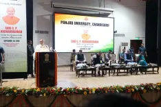 V-P Radhakrishnan inaugurates research facilities at Panjab University, calls for world-class push