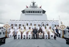 INS Samarthak commissioned: Navy's first indigenous multi-purpose vessel joins fleet