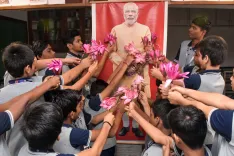 BJP's Vadnagar-Varanasi Bike Yatra flagged off by Amit Shah on PM Modi's birthday