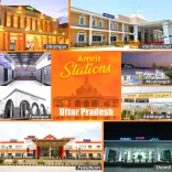 Vaishnaw Flags 7 UP Stations Under Amrit Bharat Scheme