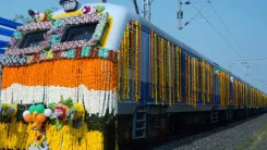 Vaishnaw flags new Sabarmati–Varanasi Express and Becharaji rail link