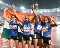 Vaishnaw Hails India's Women's 4x400m Relay Gold at Asian Games 2026