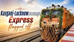Vaishnaw Launches Kasganj–Lucknow Daily Express Train