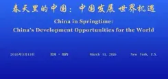 'वसंत में चीन' पर वैश्विक वार्ता अमेरिका में आयोजित