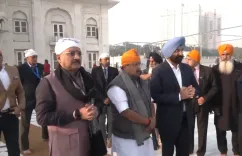 क्या वीर बाल दिवस पर भाजपा के कार्यकारी अध्यक्ष नितिन नबीन ने गुरुद्वारा बंगला साहिब में मत्था टेका?