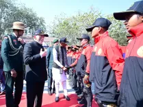 क्या वीर बिरसा मुंडा साइक्लोथॉन रांची से दिल्ली रवाना हुआ?