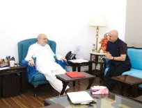 Anupam Kher meets HM Amit Shah, discusses nation, cinema and society