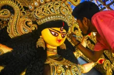 VHP Durga Puja meat ban guidelines spark political row in Bengal