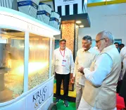 VP Radhakrishnan launches India's first non-GMO popcorn maize hybrid seed in Andhra Pradesh