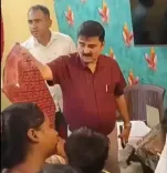 Did a Video Capture a Cop Distributing Sarees from CM?