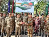 Vijay Diwas: Indian and Bangladesh Army exchange sweets at border