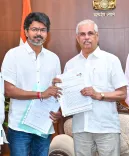Vijay stakes claim to form Tamil Nadu govt with 120-MLA support
