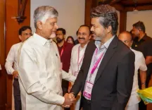 Tamil Nadu CM Vijay to meet Chandrababu Naidu on Oct 13 over Krishna water crisis