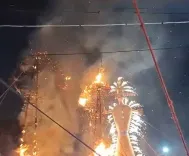 क्या विजयादशमी पर गाजियाबाद में रावण दहन ने 'जय श्री राम' के जयकारों से ग्राउंड को गूंजाया?