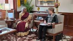 दिलमा रूसेफ का भारत के 'विकसित भारत' लक्ष्य के लिए एनबीडी का समर्थन