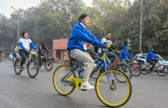 क्या 'फिट इंडिया संडे ऑन साइकिल' का 58वां संस्करण युवा मतदाताओं के लिए है?