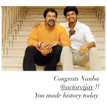 Vikram hails Vijay's 'historic' win as TVK surges in Tamil Nadu polls 2026