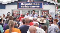 Vivek Ramaswamy Challenges Amy Acton to Face Unscripted Voters