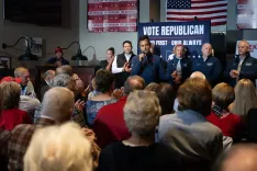 Ramaswamy leads Acton 47-45 in Ohio governor race as Trump rallies Wednesday