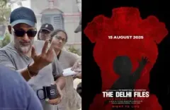 Vivek Ranjan Agnihotri shares BTS moments from the making of ‘The Delhi Files’