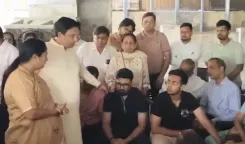 Vivek Vihar fire: Delhi CM Rekha Gupta visits site, meets families of 9 victims