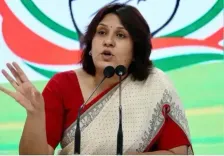 वोटर अधिकार यात्रा से घबरा गई है भाजपा : सुप्रिया श्रीनेत