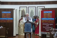 Did PM Modi Kickstart the VP Election by Casting His Vote?