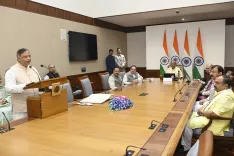 Did VP Radhakrishnan Administer Oath to 2 Rajya Sabha Members?