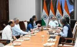 Did VP Radhakrishnan Meet with Rajya Sabha Secretariat Officials?