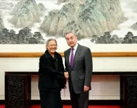 वांग यी और थाईलैंड की राजकुमारी की महत्वपूर्ण मुलाकात