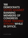 White House: 198 Democrats Vote Against Stock Trading Ban for Congress