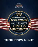 White House Announces 1776 Award National Finals Tomorrow