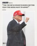 White House Backs Trump Economy, Calls Out Media Bias