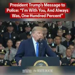 White House Claims Historic Crime Drop Under Trump's Pro-Police Push