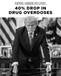 White House Claims Massive Drop in US Drug Overdose Deaths