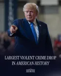 White House Credits Trump for Improved Public Safety