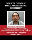 White House Flags Major Arrests in Mississippi