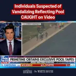 White House flags video of suspects vandalizing DC Reflecting Pool